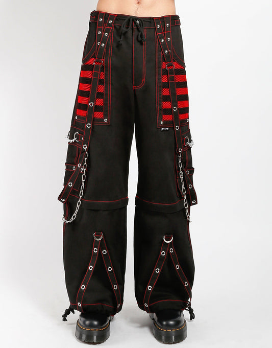 Men's Step Chains Pants Orange Straps, Men's fashion pants, Men's gothic pants